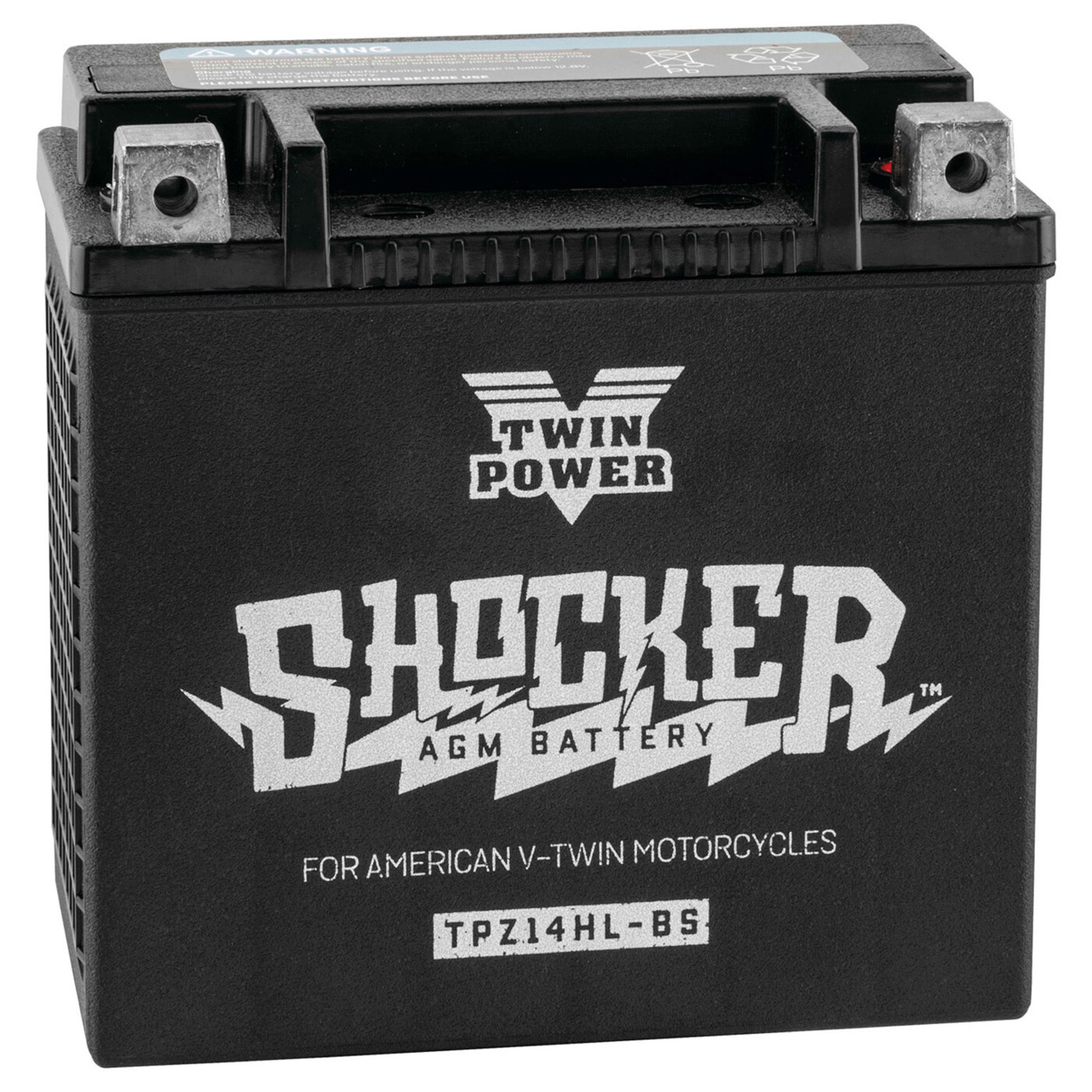 Twin Power Shocker™ Batteries; YTX-14L Battery 65958-04
