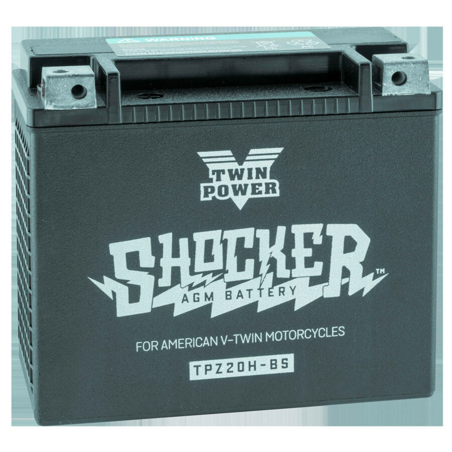 Twin Power Shocker™ Batteries; YTX20 Battery; O.E.M. 65991-82B