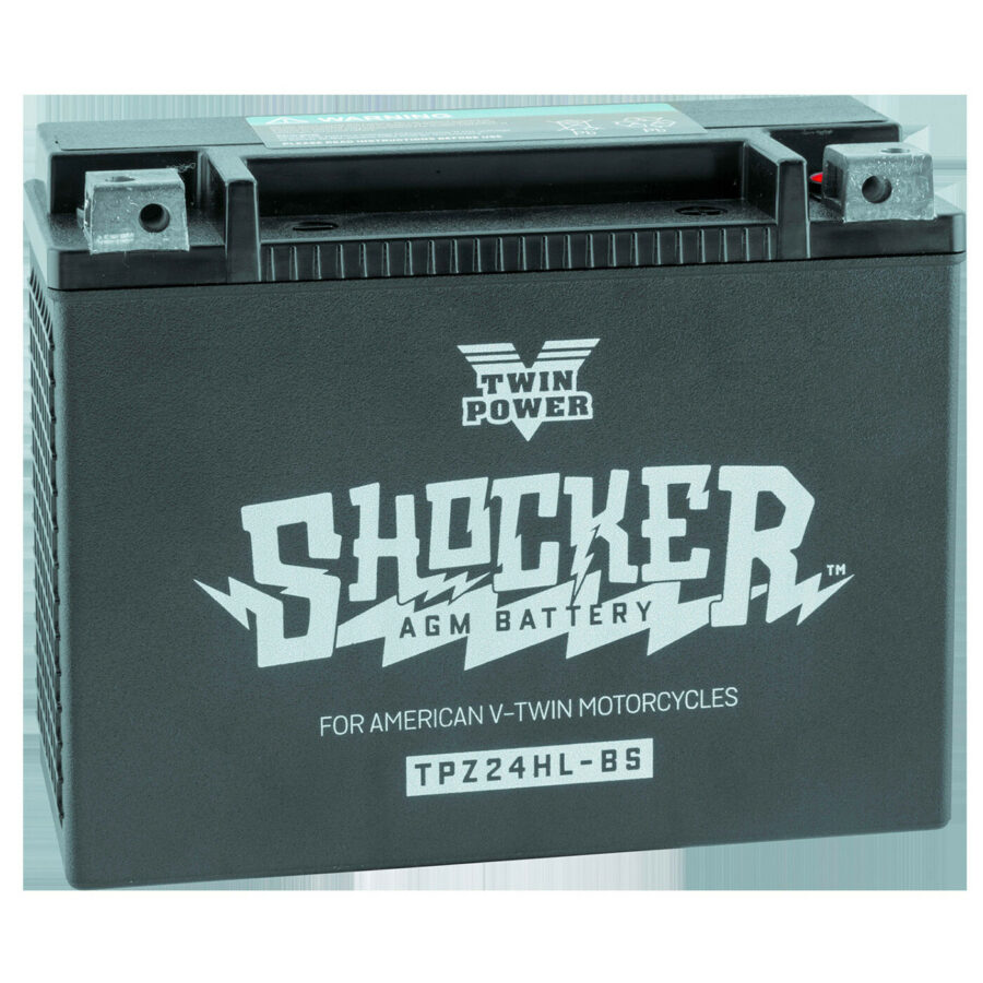 Twin Power Shocker™ Batteries; YTX24L Battery; O.E.M. 66010-82A