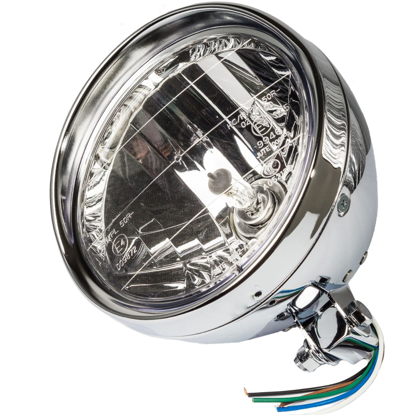 360 Twin™ 7″ Headlight with Bates Style Mount