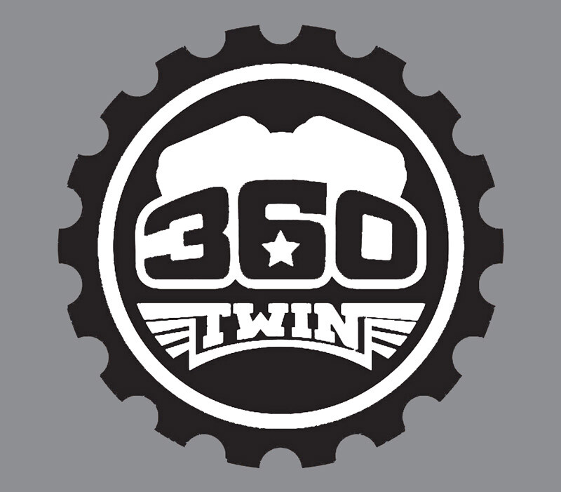 360 Twin™ Round Chrome Mirror
